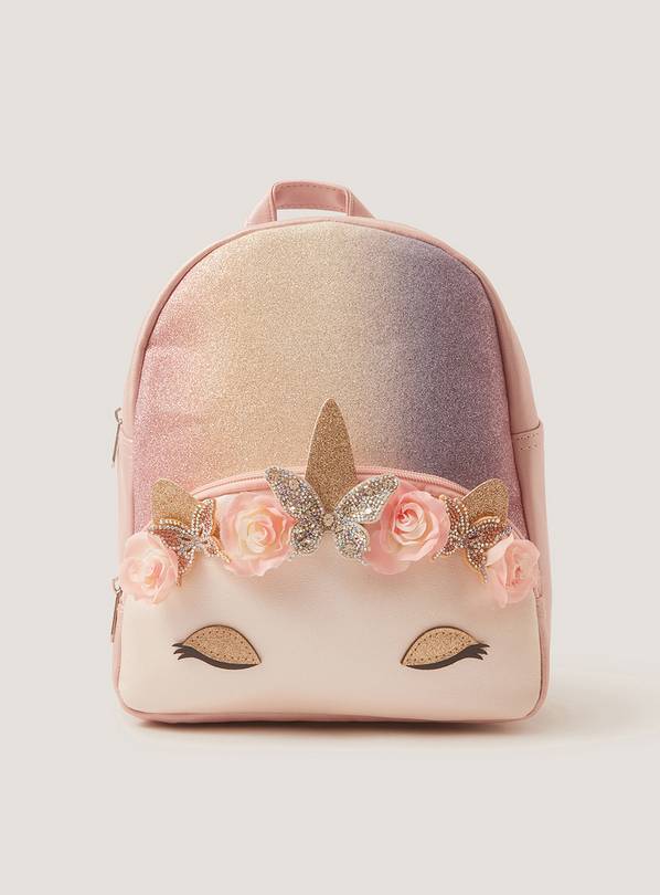 MONSOON Unicorn Glitter Backpack One Size